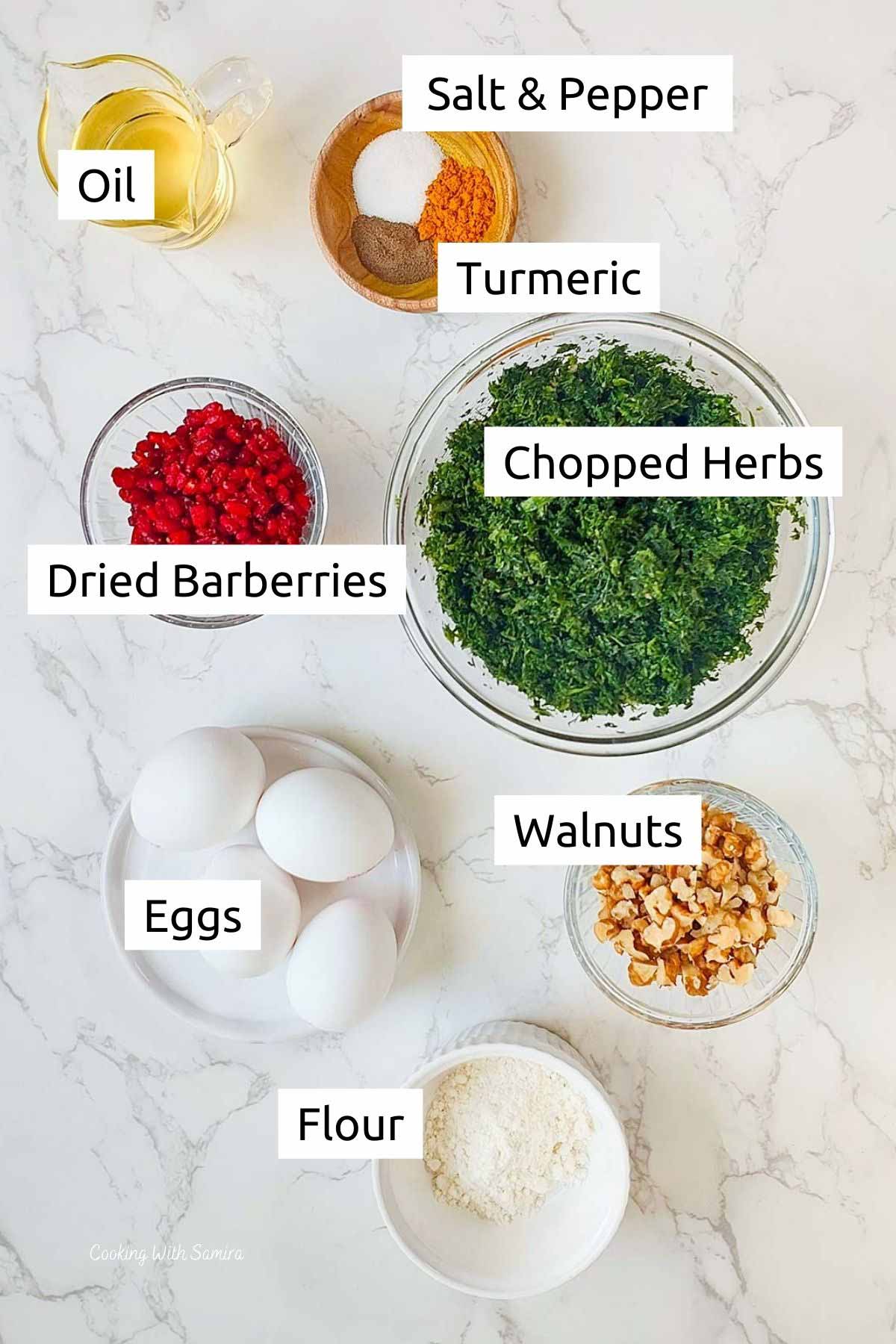 Kookoo Sabzi Recipe (Persian Herb Frittata)