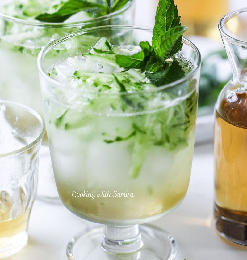 Sekanjabin (Persian Mint and Vinegar Syrup)