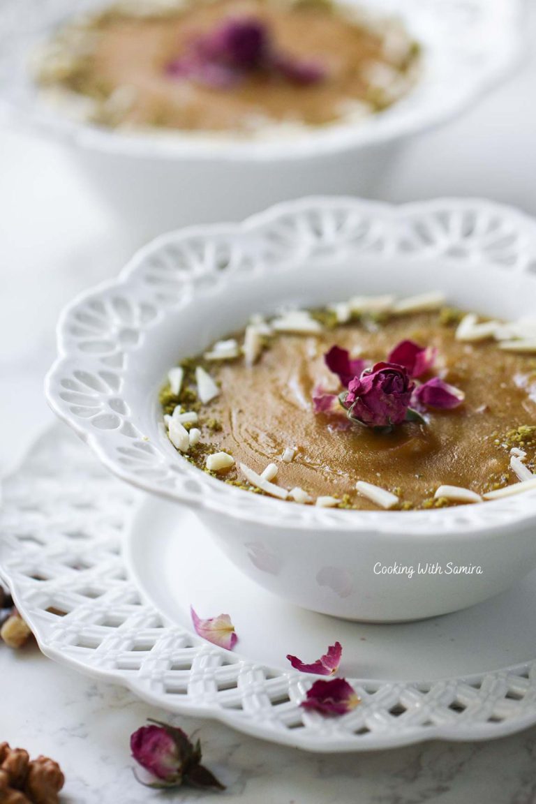Kachi Recipe (Persian Halva Pudding)